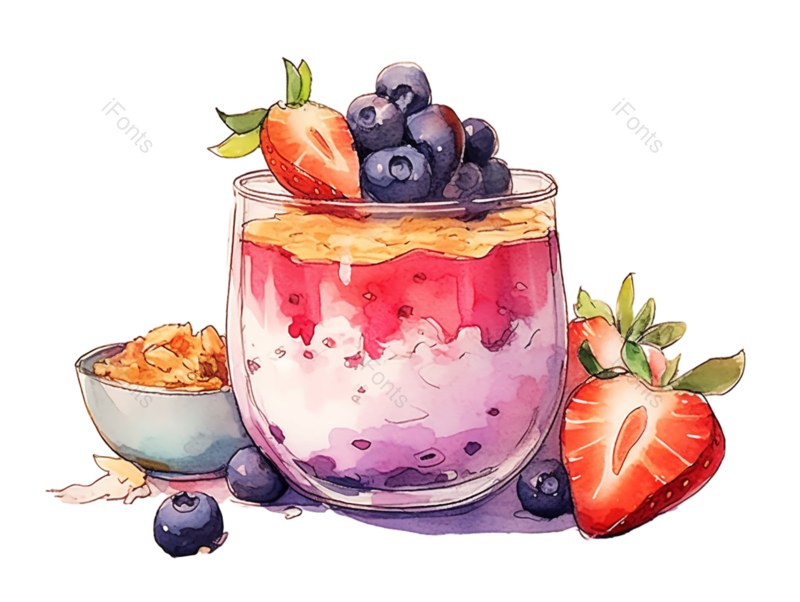 元素图片,冰爽元素,水果冰淇淋PNG,雪糕免抠素材